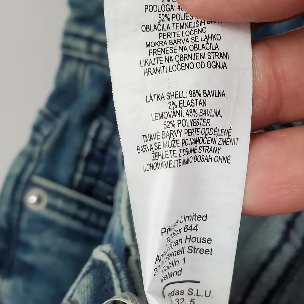 Primark Denim Co Slim Denim W28/L30